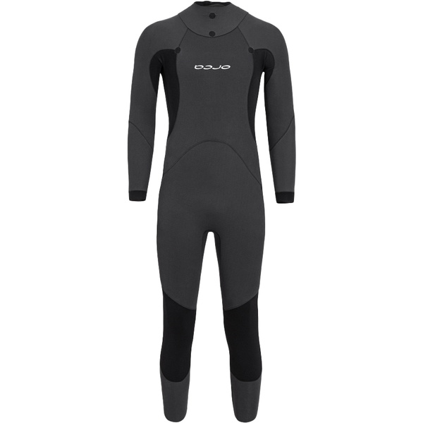 2026 Orca Mens Zeal Hi-Vis Back Zip Open Water Swim Wetsuit NN2Z - Black